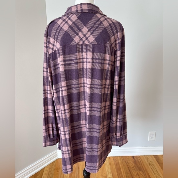 Soft Surroundings soft fleece half zip casual lounge errands work 1X - Picture 2 of 16